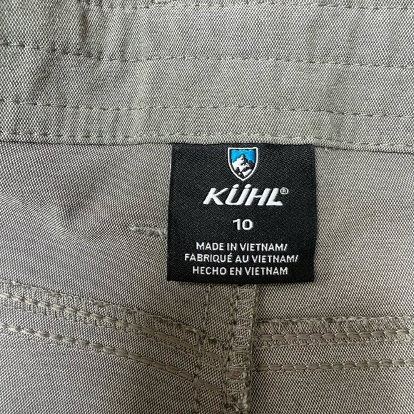Kuhl Trekr Hiking Shorts Women Size 10 Lightweight Stretch Gray - Picture 4 of 5